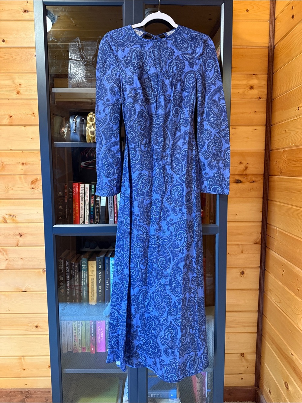 Zimmermann Blue Paisley Dress